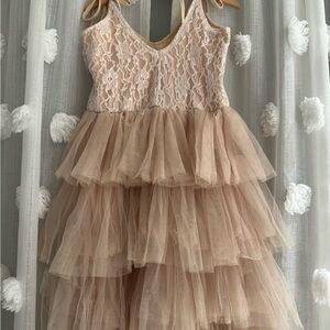 Elegant Lace and Tulle Dress
